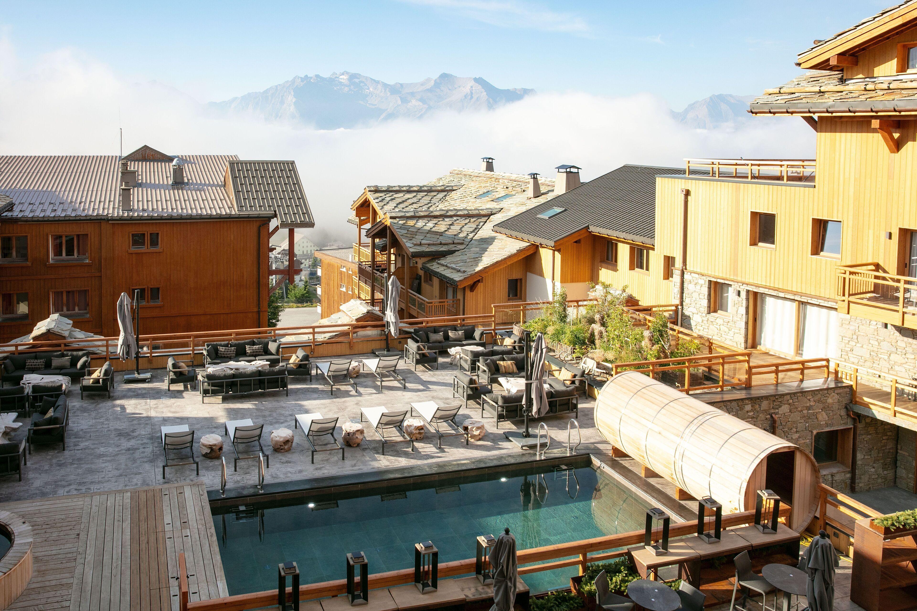 Royal Ours Blanc Boutique Hotel & Spa Alpe d'Huez Exterior photo